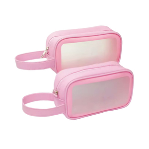 Bolsas de cosméticos Simili al por mayor viaje 2024 con logotipo personalizado de buena calidad - Product Image 4