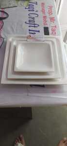 ถาดไม้ทรงกลมถาดเสิร์ฟไม้มะม่วงสีน้ำตาลขัดเงา - Product Image 4