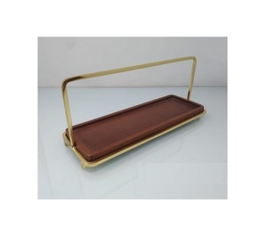 แท่นเสิร์ฟเค้กทำจากไม้และโลหะพร้อมขนาดและรูปร่างแบบสั่งทำคุณภาพสูงสุด - Product Image 1