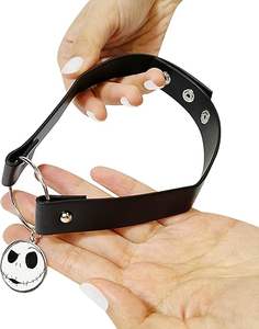 Ella. Accesorios con Licencia Oficial, Collar Ajustable de Acero Inoxidable con Circonitas, para Disfraces y Fiestas Masculinas - Product Image 2