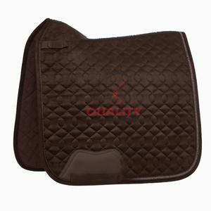 Tapis de selle de cheval anglais de qualité supérieure en gros matériau respirant durable doublure douce conception équestre confortable - Product Image 1