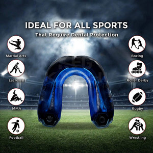 Protector Bucal Cómodo de EVA Antideslizante para Entrenamiento Deportivo y Kickboxing, Material Suave y Duradero, Uso Prolongado - Product Image 3