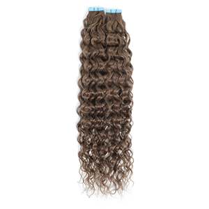 อินเดียน เรมี เคอร์ลี่ คลิปอิน แฮร์ เอ็กซ์เทนชั่นส์ 8 นิ้ว สีน้ำตาลแอช # 8A - Product Image 1