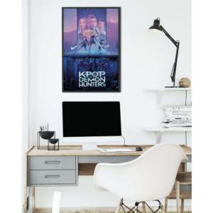 KPop Demon Hunters <b>Poster</b> Featuring Rumi Mira & Zoey Made of Durable Paper for Wall Decor - Product Image 2
