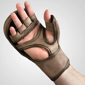2024 nouveaux modèles combat professionnel gants en cuir hybrides lourds sac de boxe de haute qualité gants de sparring - Product Image 5