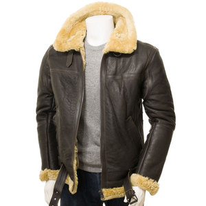 Chaqueta clásica de cuero para hombre de nuevo diseño, hecha de cuero de primera calidad, perfecta para ropa informal y formal en todas las estaciones - Product Image 1