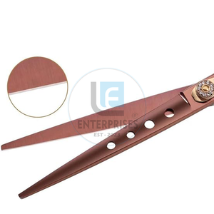 OEM Professional High Quality 8-Inch VG10 Stainless Steel <b>Dog</b> Cat Grooming <b>Scissors</b> Straight Shears Portable Custom Branding - Product Image 2