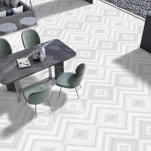 Calacatta สีเทา600x1200มม. กระเบื้องพอร์ซเลนหินอ่อนดูขัดพื้นและผนังโรงแรม - Product Image 6