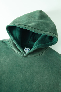 ชุดวอร์มผ้าฝ้ายสไตล์วินเทจชุดวอร์มซักด้วยกรดสำหรับฤดูหนาวใส่ได้ทั้งชายและหญิงชุดใส่ไป100% โลโก้ได้ตามต้องการ - Product Image 4