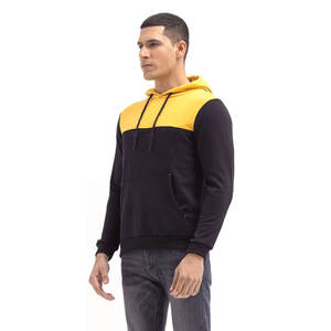 2024 hommes décontracté coton à capuche brodé motif solide crochet hiver col à capuche mode-avant conception en gros bas - Product Image 5