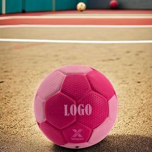 Ballon de handball en caoutchouc écologique de haute qualité, durable, coloré, épais, pour l'entraînement en extérieur, meilleur vendeur, prix de gros - Product Image 1