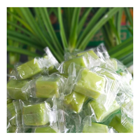 Bonbons à la noix de coco à prix de gros, mélange de bonbons sucrés à la noix de coco Pandan/Taro/Cacahuète/Durian/Cacao/Crème de lait/Saveur de thé vert