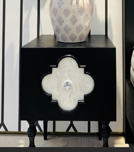 Luxury <b>Bedside</b> Cabinet with Drawers Modern Nightstand Bedroom Set - Product Image 3