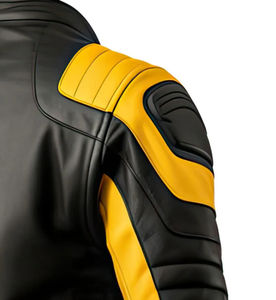 OEM Custom Design Men's Slim Fitness Genuine Leather Jacket <b>Stand</b> Collar Anti-Wind Lapel Zipper Fashionable Waterproof - Product Image 5