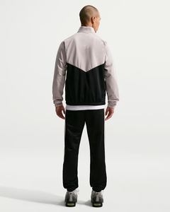 Latest Design High Quality Nylon Hooded Solid Casual <b>Jogging</b> Regular Fit Men Gym Running Tracksuit Set Men - Product Image 5