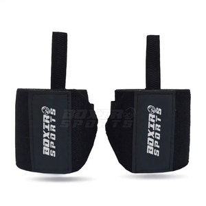 Muñequeras para entrenamiento físico en gimnasio Muñequeras ligeras de color personalizado Muñequeras con bajo MOQ - Product Image 3