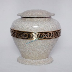 Urnas de cenizas humanas para el hogar grandes de calidad superior Admirable Espejo brillante Pulido Martillado Nuevo aspecto Funerai - Product Image 5