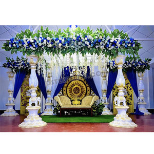 Eléphant Base Nouveau Design Sud Indien Mariage Mandap Designer Sud Indien Mariage Mandap Eléphant Base Piliers Mariage Mandap - Product Image 1