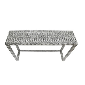 Mesita de noche moderna con incrustaciones de hueso de la mejor calidad para sala de estar, oficina y muebles decorativos para exteriores al precio más bajo de LUXURY CRAFTS - Product Image 4