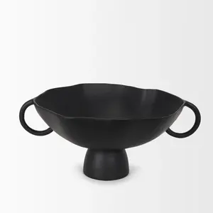 Bol en céramique artisanal de luxe, élégant objet décoratif de table, design haut de gamme, écologique, style américain, décoration de table - Product Image 1