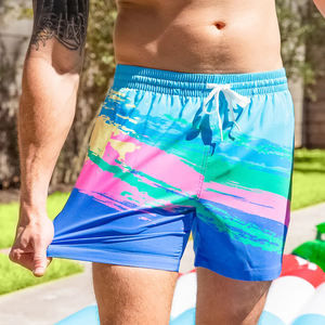 Prix d'usine Shorts de plage pour hommes Maillots de bain d'été décontractés pour hommes Vêtements de plage Shorts de bain courts noirs Fabriqué au Pakistan - Product Image 2