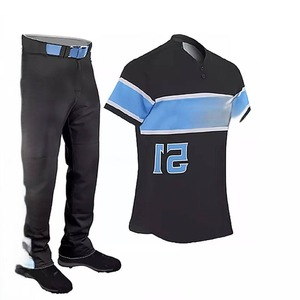 Factory Direct Custom Polyester Youth Baseball & Softball Team Uniforms Breathable Sportswear Plus Size Options Wholesale - Product Image 6