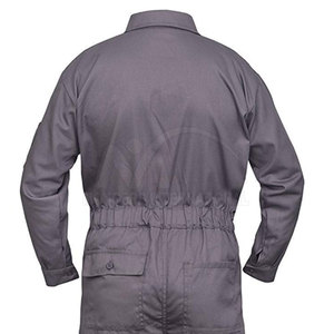 เสื้อคลุมผ้าฝ้ายโพลีเอสเตอร์ระบายอากาศได้ดีมีซิป - Product Image 5