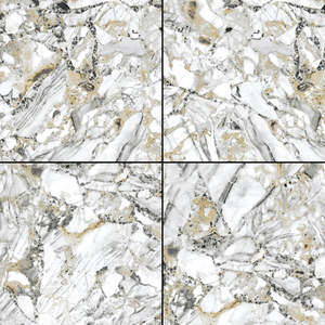 Dans la série marbre, grande Production ayant des carreaux de céramique émaillés et émaillés avec une finition brillante de taille 60x60cm, hôtel utilisé pour mal - Product Image 2