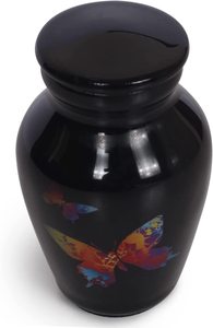 <b>Small</b> Size Cremation Urn for Human Ashes Mini Metal Funeral Memorial Urn Custom Logo Engraving Wholesale Supplier - Product Image 5