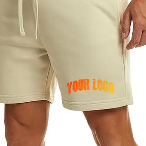 ¡Novedad de 2025! Pantalones cortos informales de cintura media para hombre, pantalones cortos de punto con etiqueta privada personalizada a la moda - Product Image 5