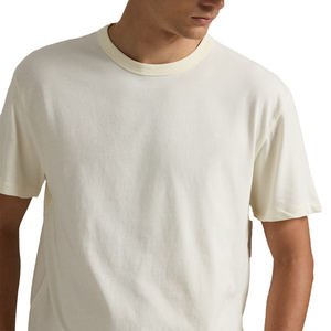 Camiseta Clásica de Cuello Redondo para Hombre, 100% Algodón, Logotipo Personalizado, OEM, ODM, Marca Privada, Formal, Personalizable, Antiarrugas - Product Image 4