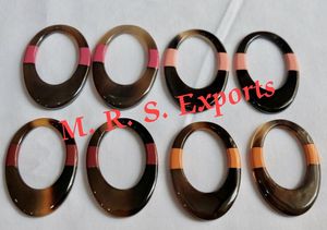 Collier en corne de buffle naturelle, collier en corne de buffle et de bœuf, bijoux élégants pour tous à prix de gros en provenance d'Inde - Product Image 2