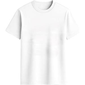 T-shirt pour homme de haute qualité, logo personnalisé, polyester/coton solide, séchage rapide, vêtements de sport - Product Image 3