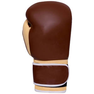 Gants de boxe en cuir professionnels Gelenco 14oz/16oz Évacuation de l'humidité Fermeture à boucle et crochet Couleur/logo personnalisable Unisexe Sanda MMA - Product Image 3