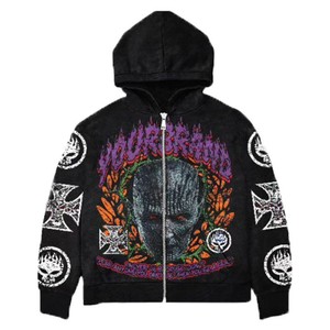 Fashion Unisex Winter Tracksuit Embroidered Casual Sports <b>Jacket</b> and Pants Set Regular Fit 100% Cotton Gym <b>Running</b> Sportswear - Product Image 2