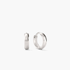 Boucles d'oreilles fines à clous Bold Hoops - Product Image 3