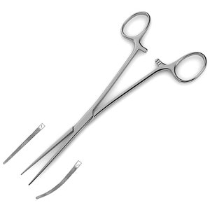 Bainbridge คีมสเตนเลสสตีลแบบตรง7 1/4นิ้วเครื่องมือผ่าตัดทนทานต่อการกัดกร่อน - Product Image 2