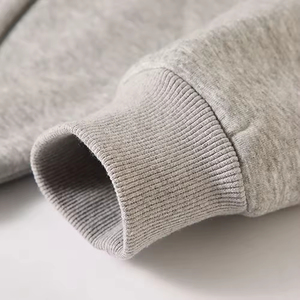 High Quality Winter Men's <b>Hoodies</b> 100% Cotton Lightweight Breathable Eco-Friendly Custom Logo Printing Solid Pocket Design OEM - Product Image 4