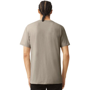 Loose Fit Mens V-Neck Dry Fit Camisetas Active Athletic Camiseta de entrenamiento de manga corta - Product Image 5