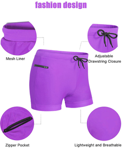 Short de bain à séchage rapide pour hommes, respirant et réversible, avec motif solide, pantalon de sport nouveau style personnalisable OEM - Product Image 5