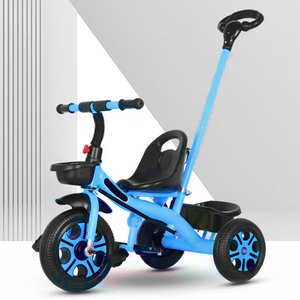 <span class=keywords><strong>Tricycle</strong></span> pour bébé, jouet à roulettes pour enfants de 2 à 4 ans, cadre en métal - Product Image 2