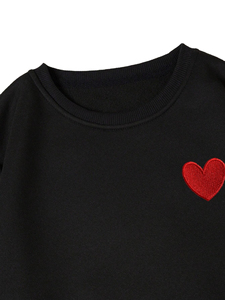 Sudadera con capucha bordada personalizada OEM, ropa informal unisex elegante, sudadera de lana de algodón 100% para el invierno - Product Image 5