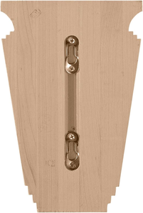 Ménsulas de madera maciza para interiores de villas, soportes de madera decorativos pintables para puertas y proyectos de bricolaje para escuelas de carpintería - Product Image 4