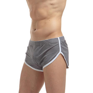 Short d'entraînement d'été avec logo brodé personnalisé OEM Short cargo en maille 100% polyester imprimé par sublimation multicolore - Product Image 3