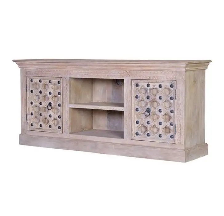 Wholesale High Quality Modern Luxury Tv Stands Furniture Royal Wooden Industrial Wooden Carved Tv Cabinet Tv Stand With Doors
