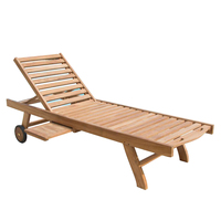 Vente en gros, sièges pour hôtel plage et piscine, meubles en bois, chaises de soleil, teck, Patio extérieur