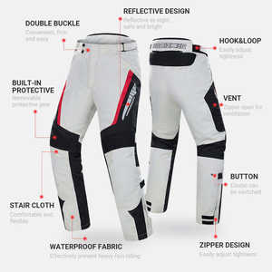 Traje de carreras de autos para motocicletas de servicio pesado Acolchado resistente a impactos Motocross y desgaste todoterreno Pedido mínimo 1 pieza - Product Image 6