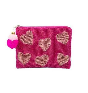 Conception personnalisée de porte-monnaie perlé fait à la main meilleur concepteur taille personnalisée acceptée fait à la main produit broderie pochettes à monnaie - Product Image 1