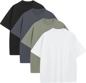 T-shirt pour homme en coton 100% respirant et écologique, impression sérigraphique tricotée, service OEM, prix de gros bon marché - Product Image 5