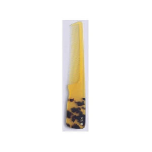 New 18-Tooth Angled Handle Tortoiseshell No. 8 <b>Rat</b> <b>Tail</b> <b>Comb</b> Durable Acetate Lice Laser <b>Combs</b> Custom Logo Salon Use Box Package - Product Image 1